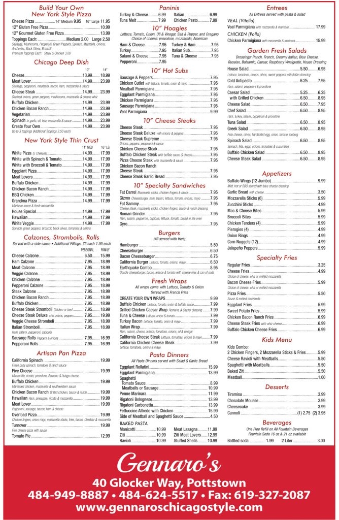 Menus Archives Berks Mont Menus